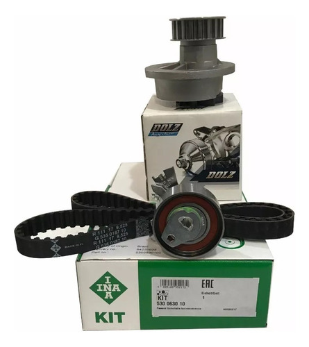 Kit Distribución Ina + Bomba Agua Dolz Agile 1.4 8v