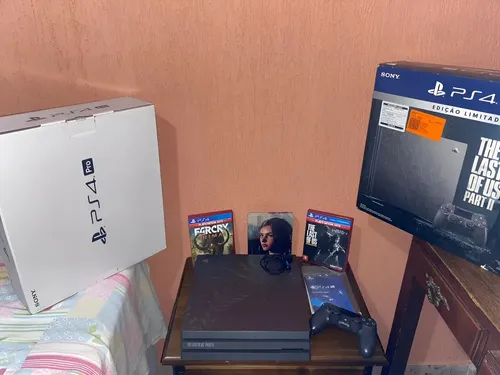 Sony Playstation 4 Pro 1tb The Last Of Us Part Ii Limited Edition