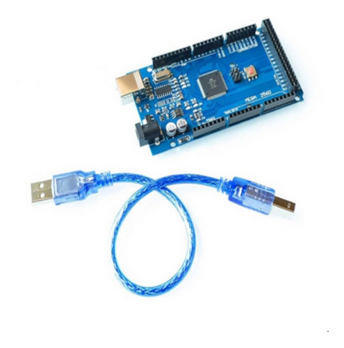 Imagen 1 de 3 de Arduino Mega 2560 Con Cable Usb
