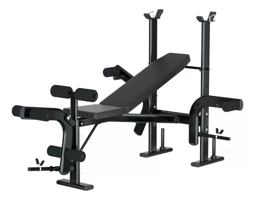 Banco de pesas ajustable/plegable, banco de ejercicios de gimnasio en casa  inclinación/disminución banco de entrenamiento de fuerza