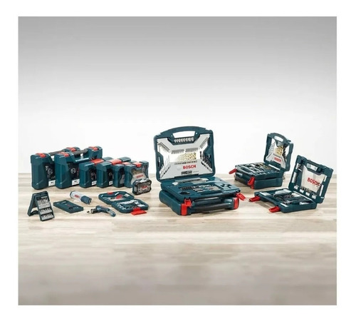 Imagen 7 de 7 de Juego Set Mechas Y Puntas Bosch X Line 30 Piezas Estuche