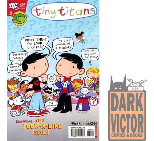 Tiny Titans #34 The Look Alike Issue! Ingles En Stock