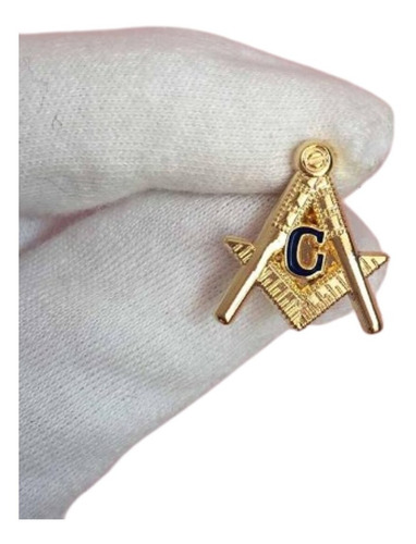 1 Pin Boton Maçonaria Illuminati Ordem Demolay Templário