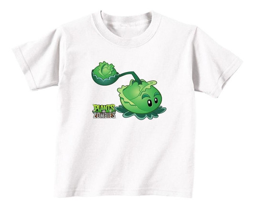 Remeras Infantiles  Plantas Vs. Zombies |de Hoy No Pasa| 8