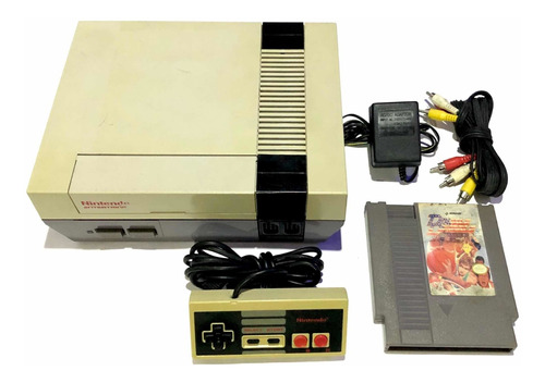 Consola Nintendo Nes Original 1985 Con Joystick 1 Juego 220v