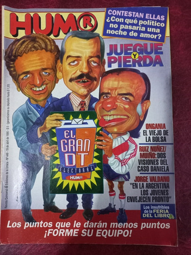 Revista Humor Nr 449 Menem 