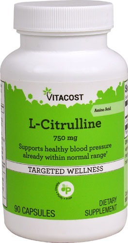 L Citrulina 750 Mg 90 Cápsulas - L-citrulline Importada Eua.