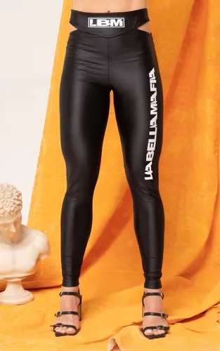 Cal a Legging Feminina Labellamafia Hollywood Preta 23081
