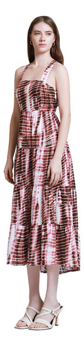 Vestido Midi Lob Dvvi0509 Mujer