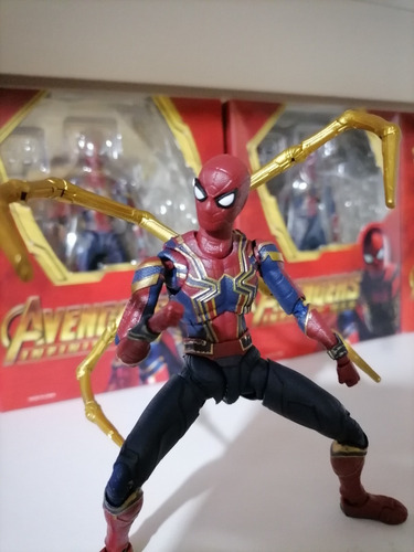 Imagen 8 de 10 de Iron Spider, Spiderman 15cm Ko