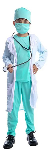 Disfraz De Médico De Hospital Para Niños, Uniforme De Ciruja