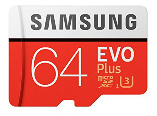 Tarjeta De Memoria  Evo Plus Microsdxc 64 Gb Con Adaptador