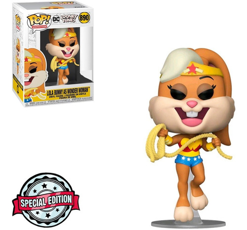 Funko Pop Looney Tunes Lola Bunny As Wonder Woman Exclusive