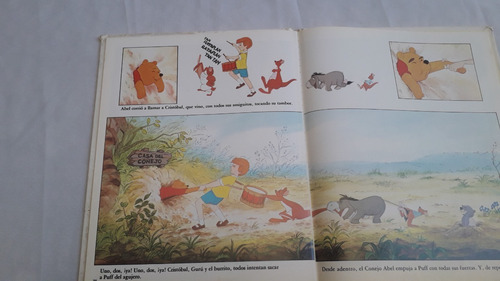 Cuento Libro Infantil * Osito Puff * Col Primas Disney 1981 (Usado)