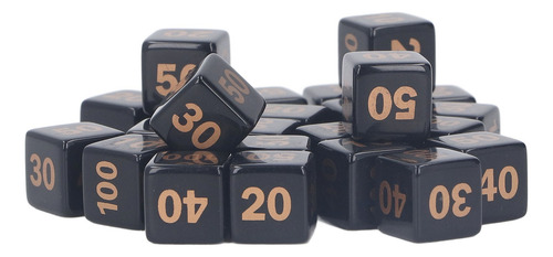 D6 Dice, 24 Peças, Acrílico Poliédrico De 14 Mm, À Prova D'á