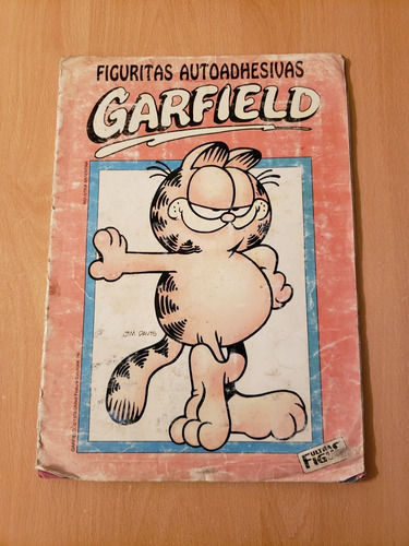 Album Figuritas Garfield Ultra Figus Tiene 151 Pegadas 1989