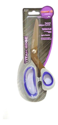 Tesoura Multiuso Titanium Mundial 21,6cm 560-8