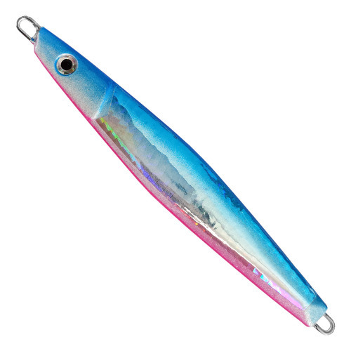 Isca Artificial Jig Dragon Jig Albatroz Fishing 85g 12cm Cor Blue Pink