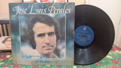 Jose Luis Perales El Pregon Lp Vinilo 1975 Ex+