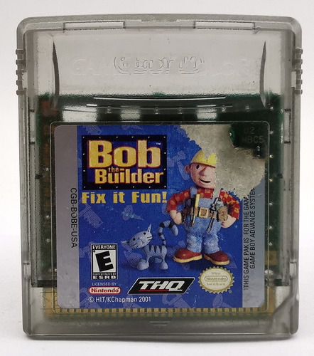 Bob The Builder Fix It Fun! Gbc Nintendo * R G Gallery