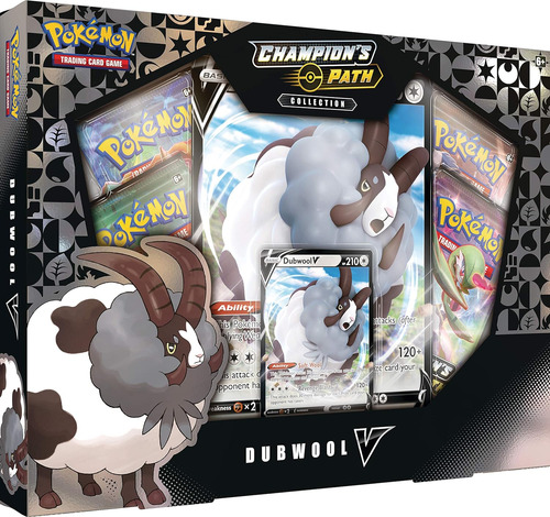 Pokémon Tcg: Coleción Champions Path - Dubwool V, Multicolor
