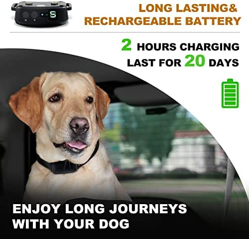Axhpn Collar Antiladridos Recargable Para Perros Con Vibraci