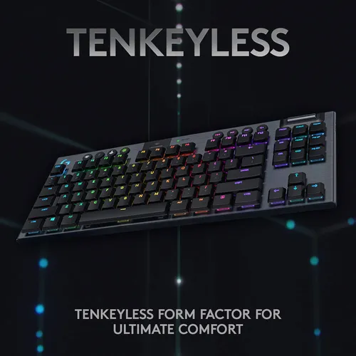Teclado Mecánico Gaming Logitech G915 Tkl Inalámbrico Rgb