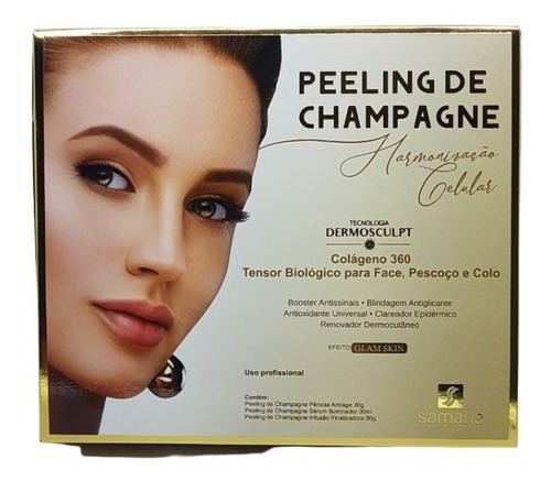 Kit Peeling De Champagne - Harmonização Celular Samana
