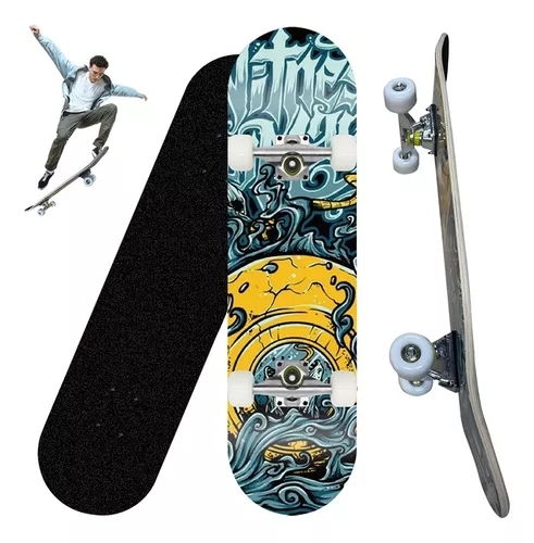 Apollo Skateboard Niño  Monopatín Niño con Cojinetes ABEC 3 y