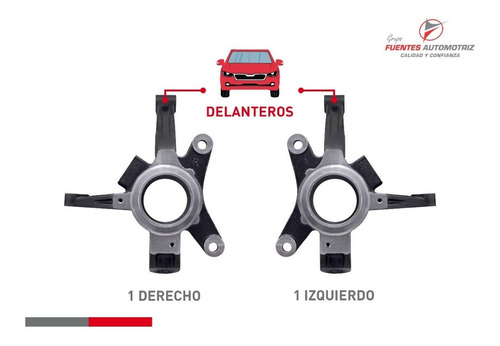 Par Mango Dirección Delant Pil Cop Aveo I 1.6 2014 Original