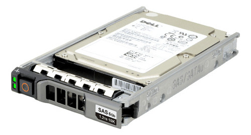 Hd Servidor Dell 1.2 Tb Sas 6 Gbs 10k 2,5 Equallogic 68v42 Cor Prateado