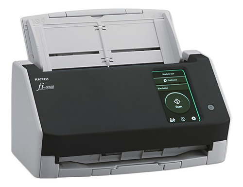 Escáner dúplex Fujitsu Ricoh Fi8040 Fi-8040. Red, Bivolt Color gris/negro