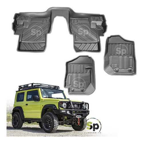 Tapetes Rudo Tipo Charola 3d Para Suzuki Jimny Manual