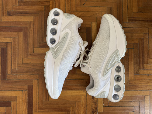 Tenis Nike Air Max Dn Triple White 6 Mx / 8 Us Originales Blancos