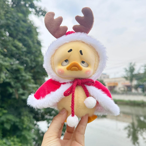 Capa Para Muñeca De Navidad, Ropa De Pato De Felpa,