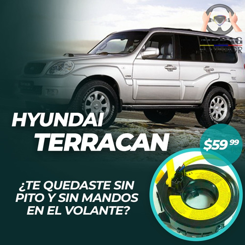 Cinta Pito Airbag Hyundai Terracan Ioniq Veloster I30 I10 H1