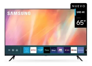 Smart Tv Samsung 65 Uhd 4k Un65au7000 Al Click Nuevo Gtia