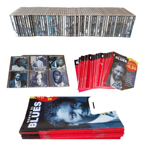 Coleccion Sentir El Blues 60 Cds Y Sus Revistas - Impecable 