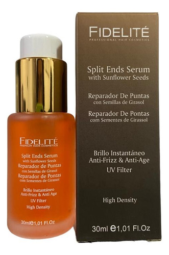 Serum Reparador Puntas Semillas De Girasol X30ml Fidelite 