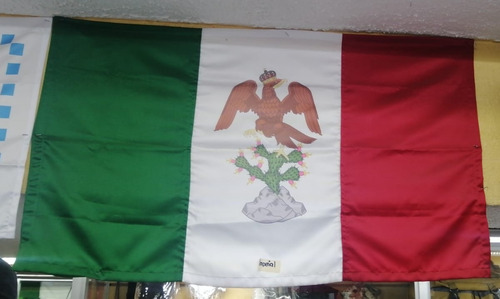 Bandera México Iturbide Primer Imperio Histórica Historia