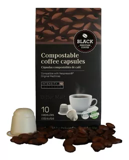 Caja De 10 Cápsulas Compatibles Nespresso® Tostado Extremo.