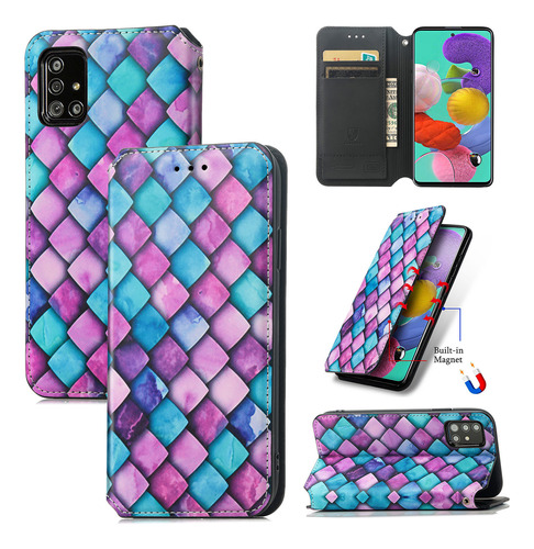 Magnetic Painted Phone Case Suitable For Samsung A54