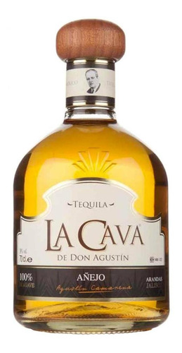 Tequila La Cava De Don Agustin Añejo 750 Ml