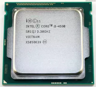 Processador gamer Intel Core i5-4590 CM8064601560615 de 4 núcleos e 3.7GHz de frequência com gráfica integrada
