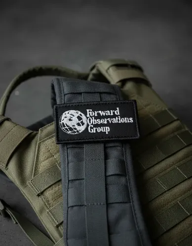 Patch Emblema Forward Observations Group Bordado Com Velcro