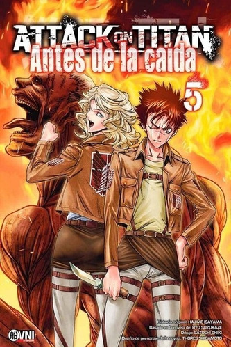 Attack On Titan: Antes De La Caida 05 - Shibamoto, Suzukaze 