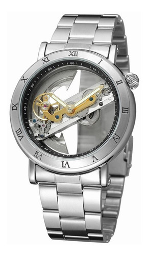Imagen 5 de 10 de Reloj De Pulsera Forsining Mecánico Automático Para Hombre