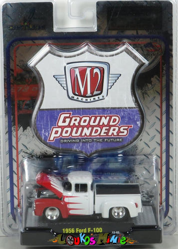 M2 Machines 1956 Ford F-100 Pickup Ground Pounders