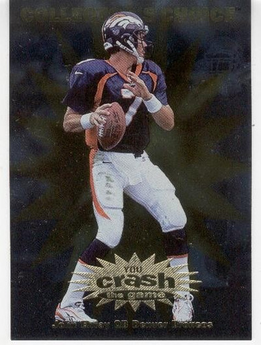 1997 Choice Crash The Game Redemption Prize John Elway