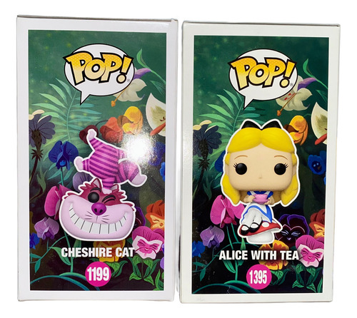 Funko Pop Disney Alicia Con Te Cheshire Wonderland Set
